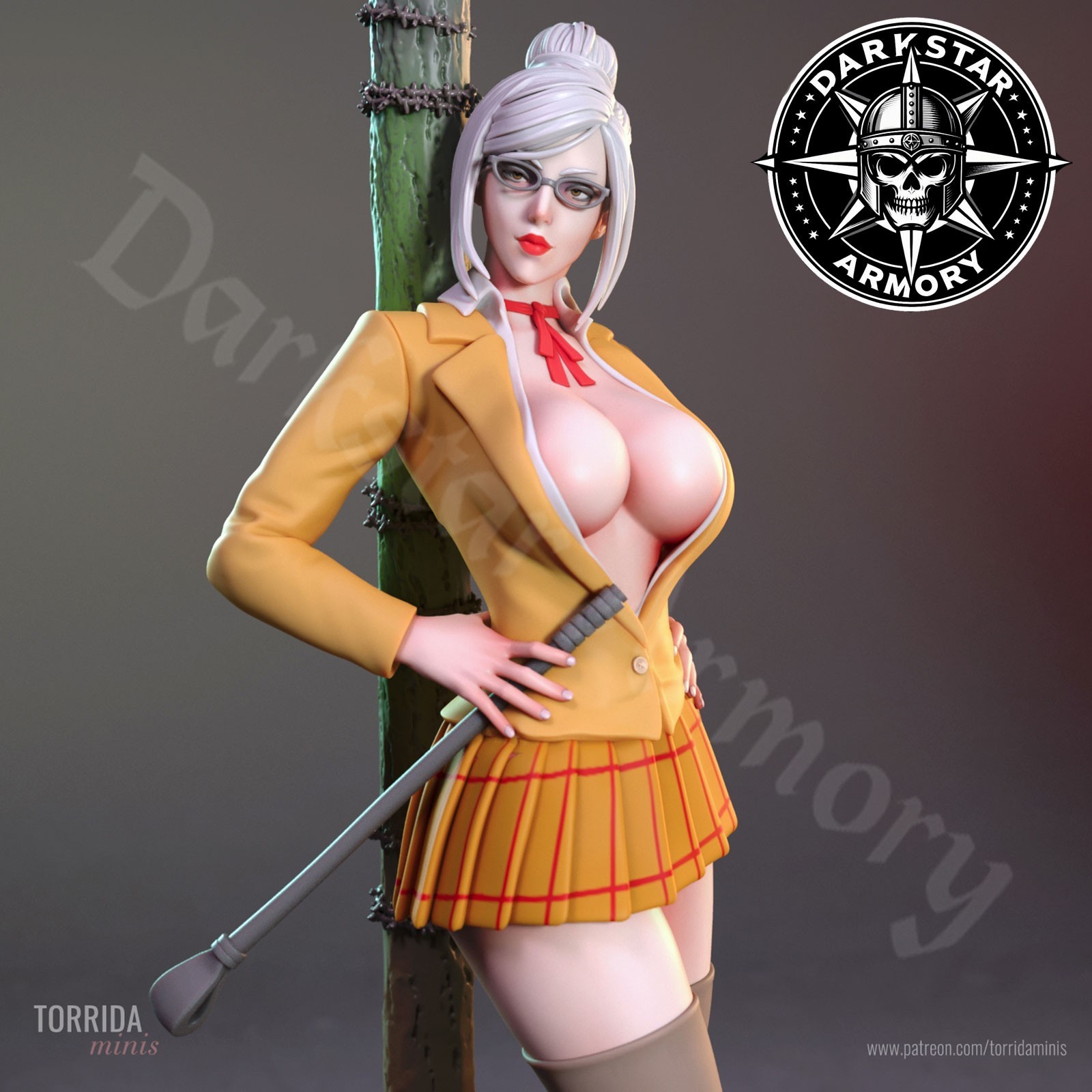 Prison School Mistress NSFW | SFW Female Resin Figure 1/10 Scale 1/12 1/18 1/24