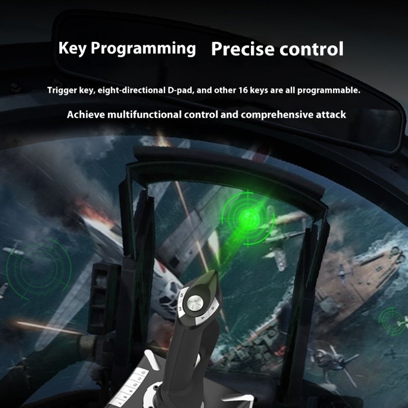 High Accuracy Flight Simulators 16 Key Programming Not Slip for PXN 2119