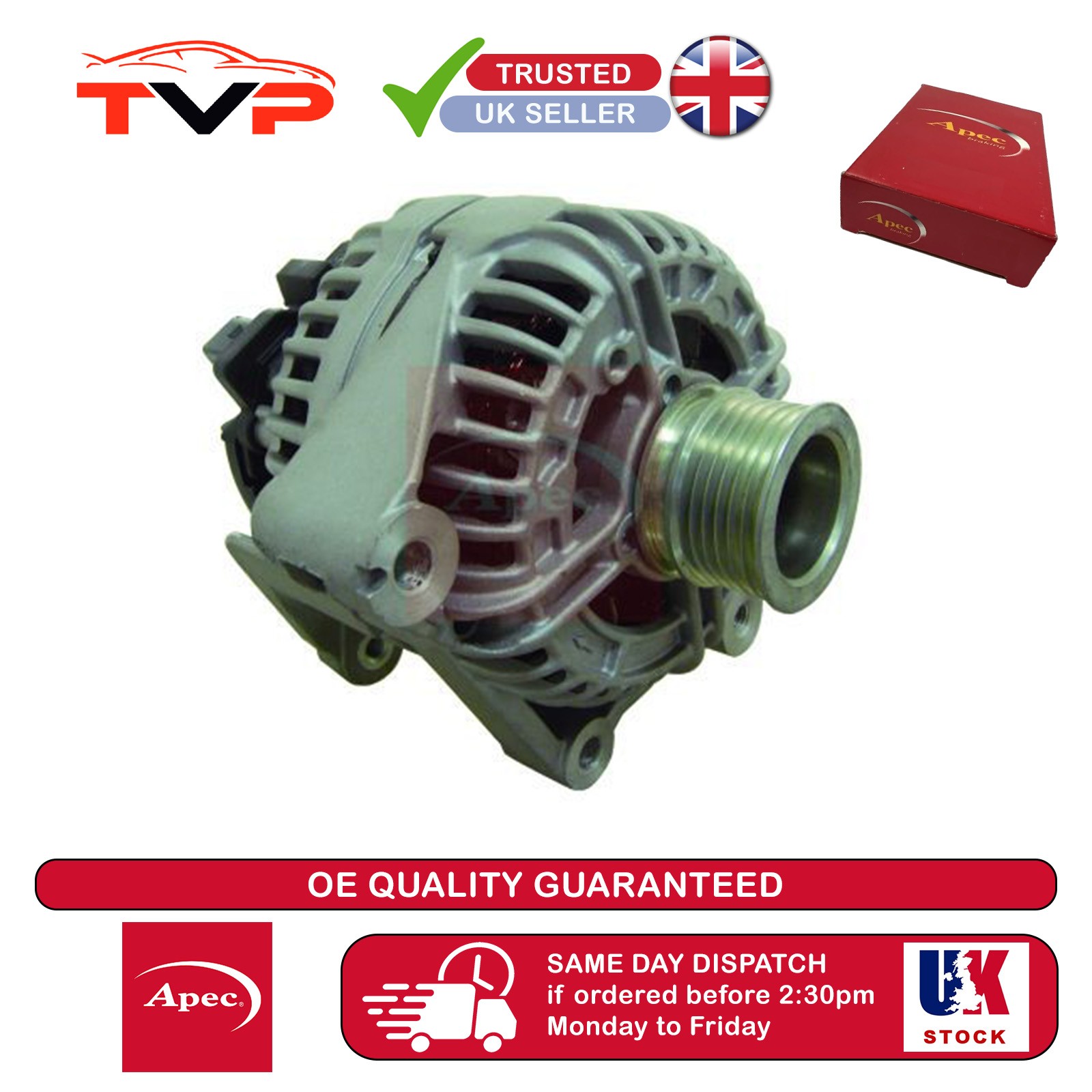 Apec Alternator For Bmw Z4 2002-2005 2.2 2.5 3.0 AAL2092