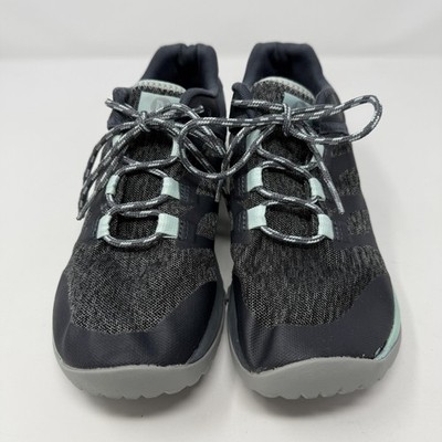 Merrell Trail Running Shoes Womens Size 7.5 Gray QFORM2 Vibram Mesh Athletic