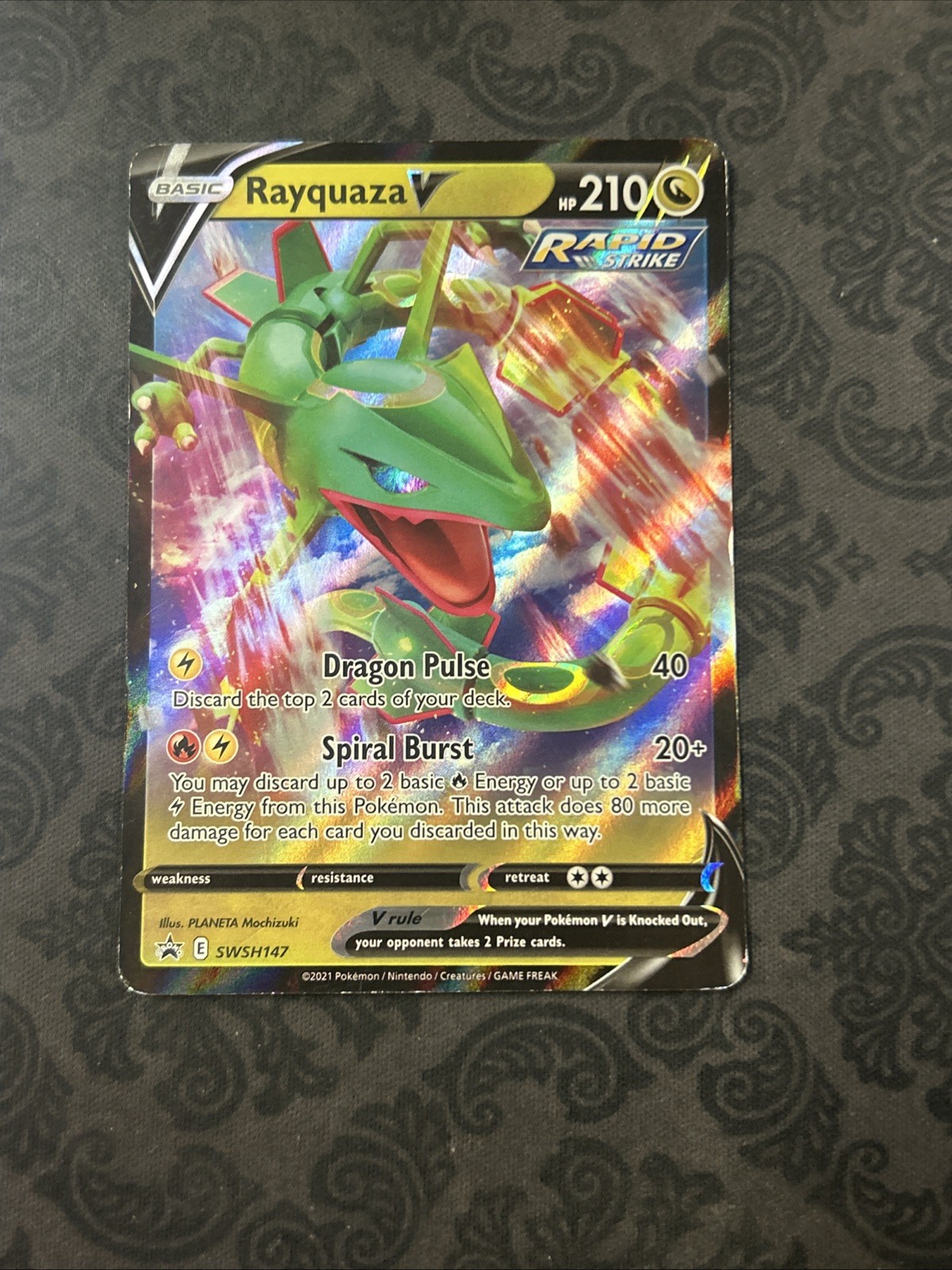 Rayquaza V SWSH147 SWSH: Sword & Shield Promo Cards Holo