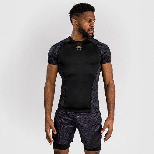 Venum x Assassin's Creed Shadows Rash Guard Short Sleeve - Black