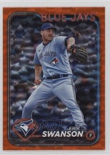 2024 Topps Update Orange Crackle Foilboard 267/299 Erik Swanson #US312 15t1