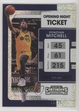 2021 Panini Contenders FOTL Opening Night Ticket 19/25 Donovan Mitchell #41 0xk7