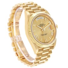 Rolex President Day Date 40 Yellow Gold Mens Watch 228238 Box Card 3