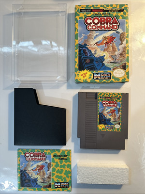 Cobra Command (Nintendo, NES) Complete CIB - Tested
