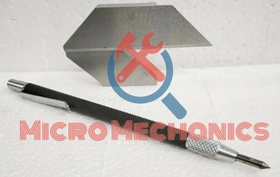 Center Finder Square 1-1/2'' Dia Blade Length 3-3/4'' + Carbide Point Tip Scriber