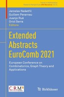 Extended Abstracts Eurocomb 2021 Jaroslav Ne¿Et¿Il (U. A.) Taschenbuch Xvi 2021