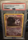 Pokémon TCG Sabrina's Gengar Gym Heroes Holo Rare PSA 1.5 14/132 2000