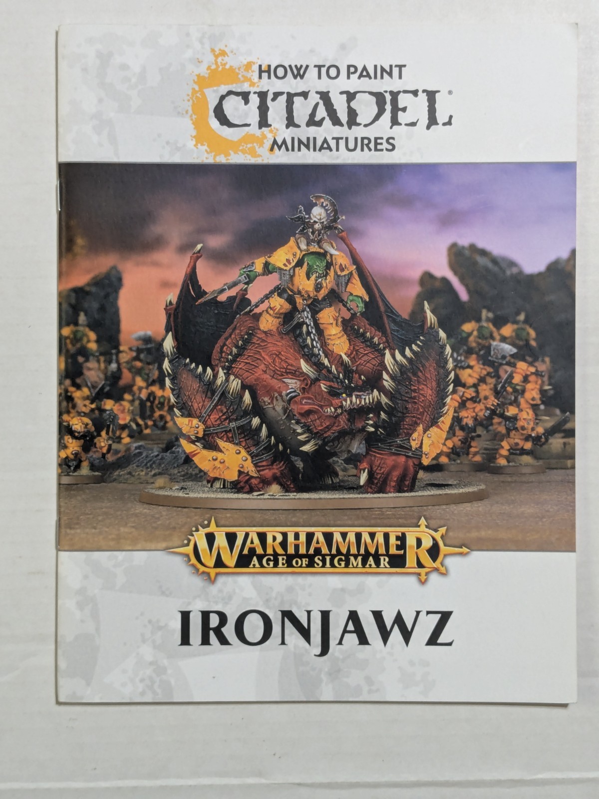 Warhammer Age of Sigmar / How to Paint Citadel Miniatures - IRONJAWZ - NM/M