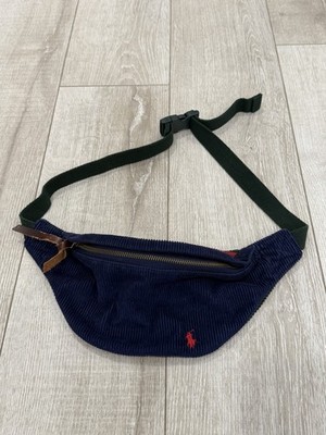 Polo Ralph Lauren Zip Corduroy Waist Cross Bag Waist Pack Adult