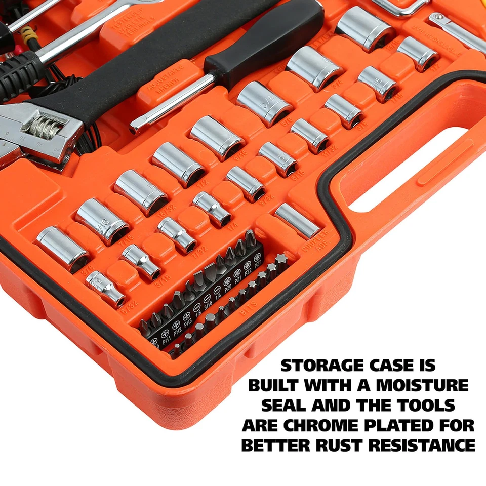 Набор морских инструментов MS125 125 шт., подарки для мужчин, подарки папе, высокая видимость, с... - Изображение 3 из 4