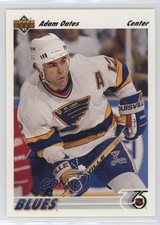 1991-92 Upper Deck Adam Oates #252 HOF 0i6