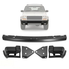 Front Bumper Kit For 1997-01 Jeep Cherokee Front Black Canada Or Usa Built Steel Front Bumper Kit For 1997-01 Jeep Cherokee Front Black Canada Or Usa Built Steel