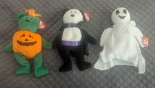 Ty Halloween Beanie Babies Tricky 2002 Count 2003 Sheets 1999
