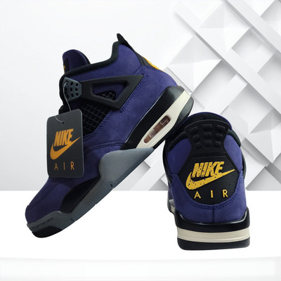 Nike Air Jordan 4 Retro Imperial Purple Lakers Lakeshow FV5029-500 Men 4.5 Wmn 6