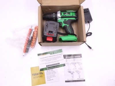 Tegatol Tegatok Power Tool Compact Cordless Drill 20V with Battery CD-20K