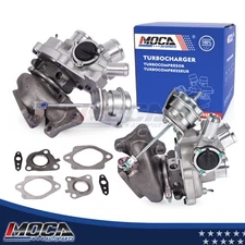 2*Turbo Turbocharger w/ Gasket for 11-12 Ford F-150 Truck 3.5L Ecoboost K0CG K03