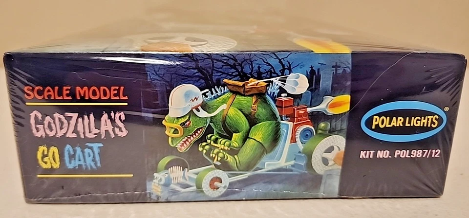 Polar Lights Godzilla's Go Cart Kit #POL987/12 Factory Sealed - Image 3 of 4