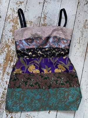 Dolce & Gabbana Patchwork Kleid It48 - Bild 1 von 4