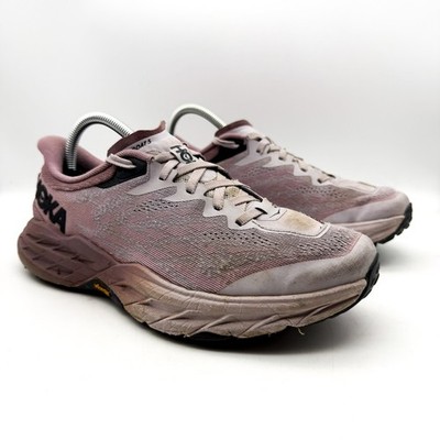 Hoka Speedgoat 5 Shoes Womens 7.5B Elderberry Lilac Marble Outdoor Hiking Run