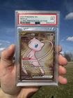 Pokémon Mew EX TCG 205/165 Metal UPC Promo Scarlet & Violet 151 Gold PSA 9