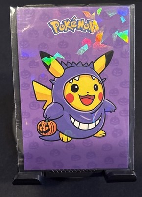 Rare Full Art Halloween Gengar Outfitted Pikachu Card Database Pokemon Card