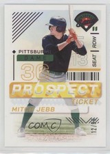 2024 Panini Prospect Edition Purple 12/99 Mitch Jebb #89 1id5