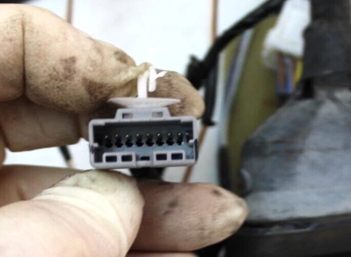 2007-09 SUBARU TRIBECA DRIVERS PUERTA DELANTERA ARNÉS DE CABLES OEM P/N 81820XA00B Foto 4 de 4