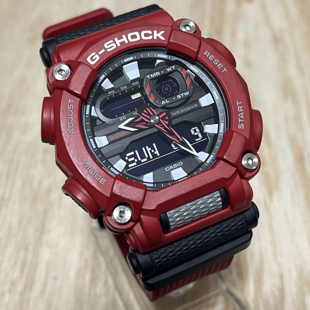 【レアモデル美品】CASIO G-SHOCKデジアナGA-900-4AJFレッド Rare model beauty CASIO G SHOCK Digiana GA 900 4AJF Red | eBay