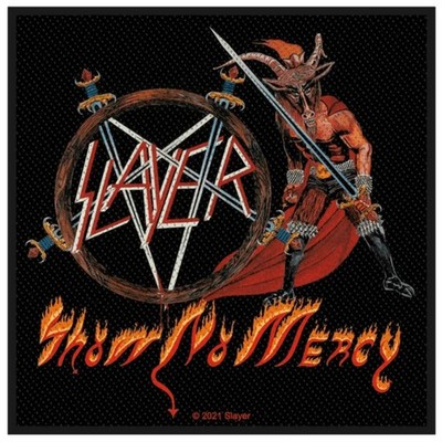 Slayer Patch · Show No Mercy · Band Aufnäher · Offizieller Merch