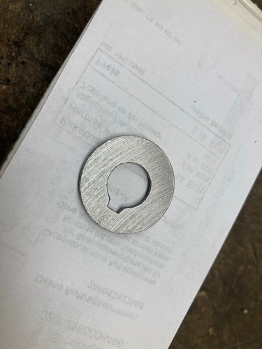 Vespa PX Unterlegscheibe für Kurbelwelle unter Kupplung