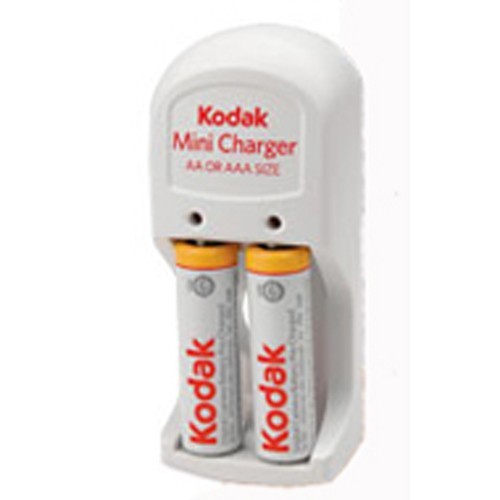 Kodak Rechargeable Batteries and Mini Charger-image
