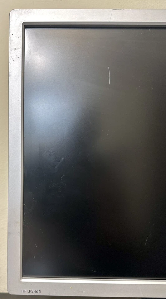 HP LP2465 Flatscreen LCD Monitor w/ Stand Active Matrix TFT 1920x1200 Resolution - Image 2 of 4