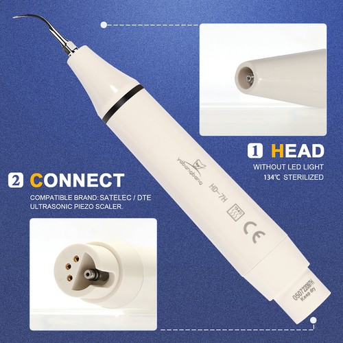 Dental Detachable Ultrasonic Piezo Scaler Handpiece HD-7H fit for SATELEC DTE - Picture 8 of 32