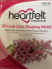 Heartfelt Creations LOT 3 Items Stamps And Dies - Used Excellent Condition