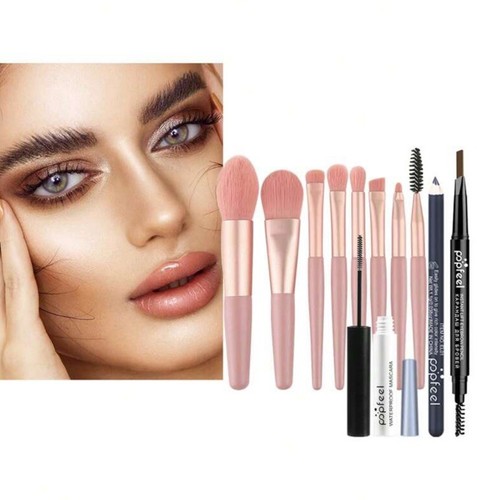 40 Colors Makeup Palette Kit Eyeshadow Powder Blush Brushes Makeup Gift Set - Picture 5 of 6