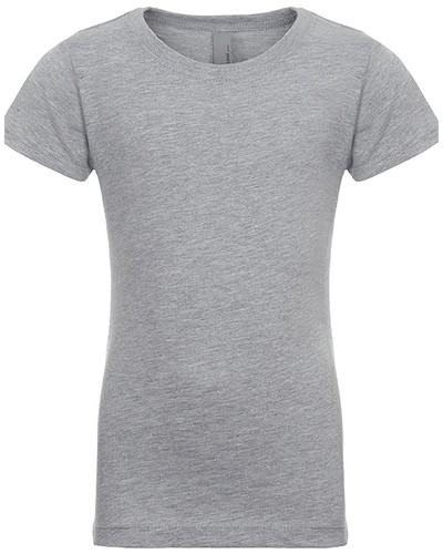 Next Level Apparel 3710 Girls Princess Cap Sleeve Tee Top Stylish T-Shirt - Picture 20 of 88