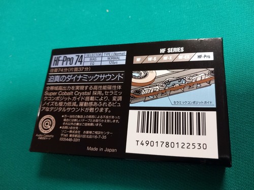 SONY HF-PRO 74 KASETA MAGNETOFONOWA MADE IN JAPAN TYPE I - Zdjęcie 4 z 4