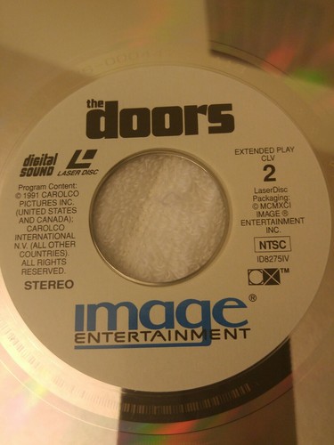The Doors Laser Disc Val Kilmer 1991 Jim Morrison Oliver Stone - Picture 5 of 7