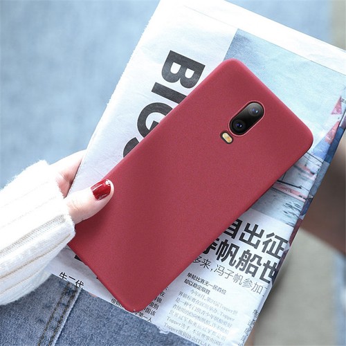 For OnePlus 9 8 7T Pro 6T 5T Shockproof Slim Hard Back Sandstone Skin Case Cover - Picture 5 of 13