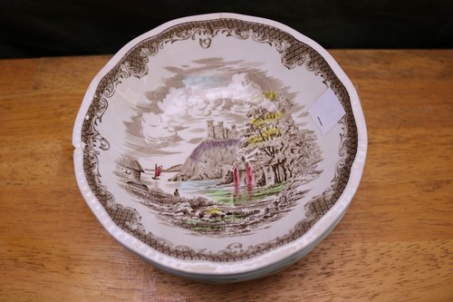 Kensington Shakespeare's Sonnets Cereal Bowls Set of 5 England #R2815 - Picture 4 of 10
