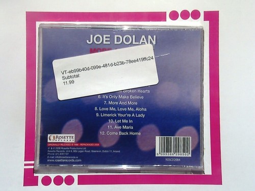 Joe Dolan More and More CD Neu & Factory Sealed - Bild 2 von 2