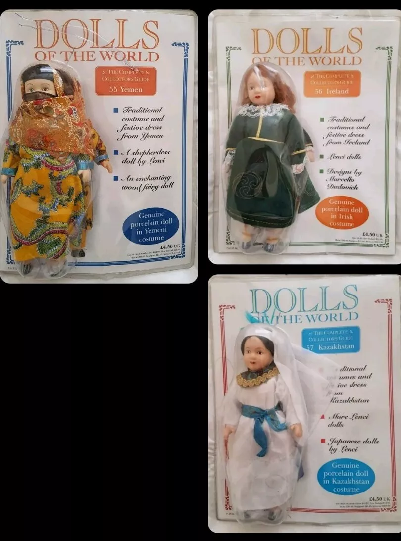 Porcelain dolls of sales the world collection