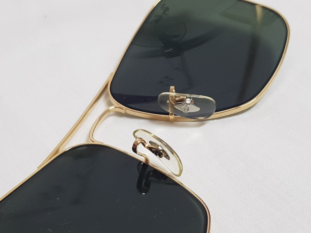 Vintage B&l Ray Ban Classic Metals Caravan Sunglasses L0227