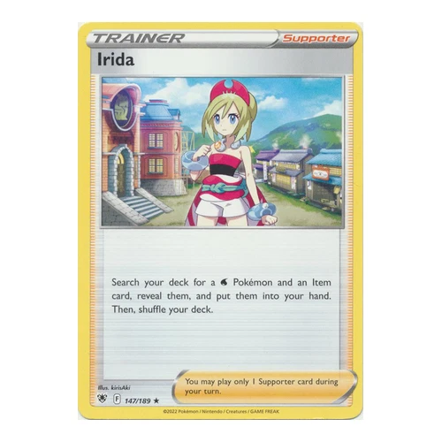 irida pokemon card price - 186/189 Full Art Ultra Rare Trainer Placeholder Image Provided Irida Pokmon TCG Cards for
