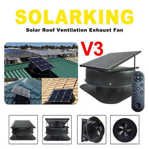SolarKing Solar Roof Ventilation Fan V3 Wireless (LATEST MODEL) - Free Shipping - Picture 6 of 11