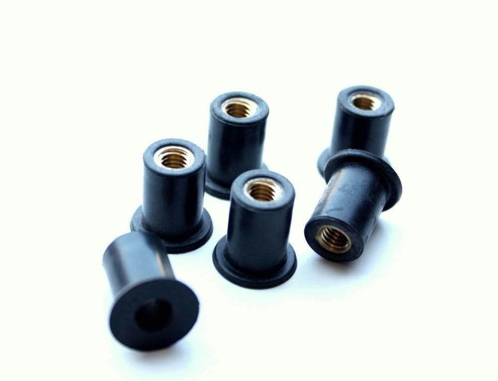 twm様 Kawasaki 92015-1757 m5 Rubber Well Nuts Fairing & Screen