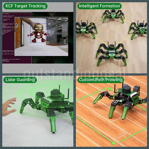 Hiwonder JetHexa ROS Hexapod Robot Smart Robot Advanced Kit with Depth Camera # - Picture 3 of 4