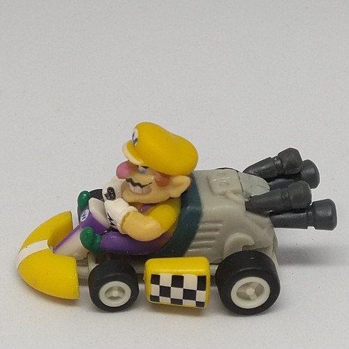 Wario Mario Kart Wii Pull Back Car Suntory Coffee Boss 2008 Nintendo Japanese - Picture 8 of 12